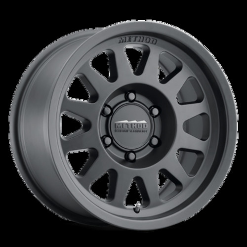 Method MR704 15x7 +15mm Offset 5x100 56.1mm CB Matte Black Wheel