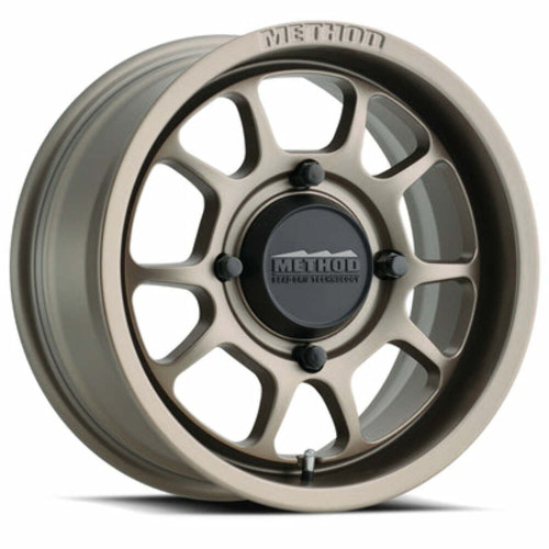 Method MR409 15x8 4+4/0mm Offset 4x156 132mm CB Steel Grey Wheel