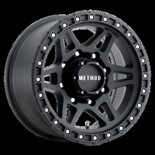 Method MR312 17x8.5 0mm Offset 8x170 130.81mm CB Matte Black Wheel