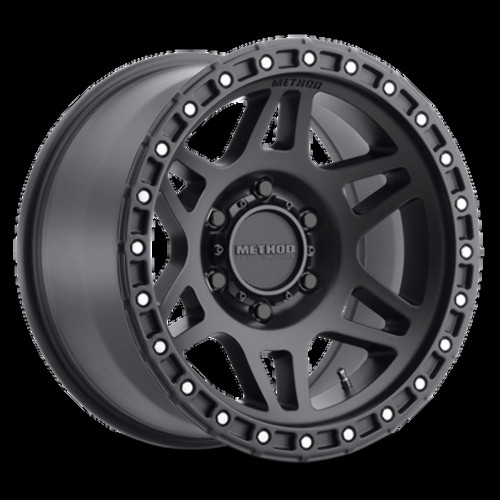 Method MR312 17x8.5 0mm Offset 5x150 110.5mm CB Matte Black Wheel