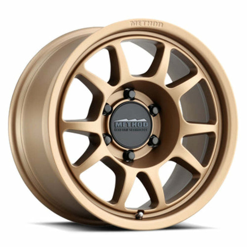 Method MR702 17x8.5 0mm Offset 5x5 71.5mm CB Method Bronze Wheel