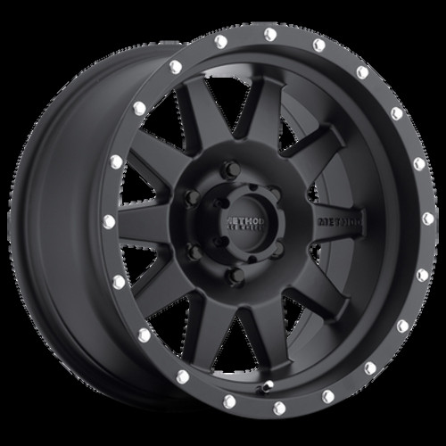 Method MR301 The Standard 16x8 0mm Offset 6x5.5 108mm CB Matte Black Wheel