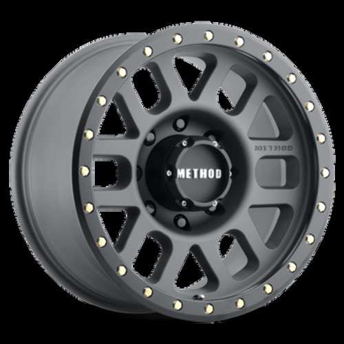 Method MR309 Grid 18x9 +18mm Offset 8x6.5 130.81mm CB Titanium/Black Street Loc Wheel