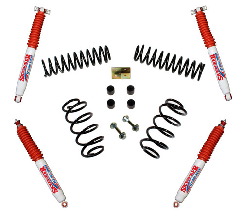 Skyjacker 3" Suspension Lift Kit with Hydro Shocks for 97-06 Wrangler (TJ) 4WD