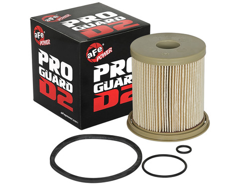 aFe ProGuard D2 Fuel Filters (4 Pack) for 97-99 Dodge Diesel Trucks L6-5.9L (td)