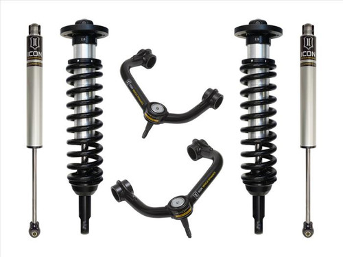 ICON 0-2.63" STAGE 2 SUSPENSION SYSTEM W TUBULAR UCA for 09-13 FORD F150 2WD