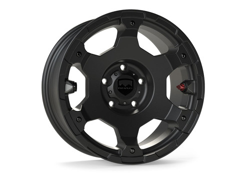 Teraflex Nomad Off-Road Wheel – Base – 5x5" – Metallic Black – Each