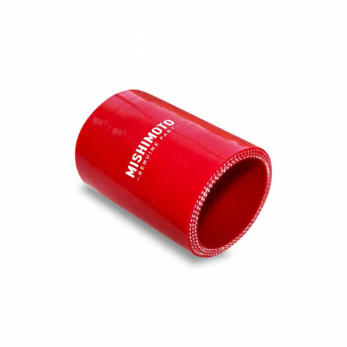 Mishimoto 4" Straight Coupler - Red