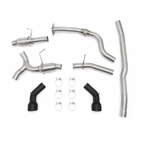 Mishimoto Dual Black Tip Cat-Back Exhaust for 2016+ Chevrolet Camaro 2.0T