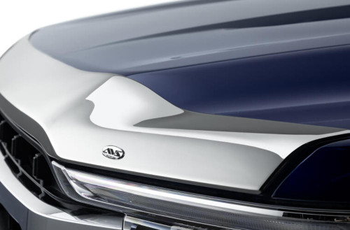 AVS Aeroskin Low Profile Hood Protector - Chrome for 2021 Ford Bronco Sport