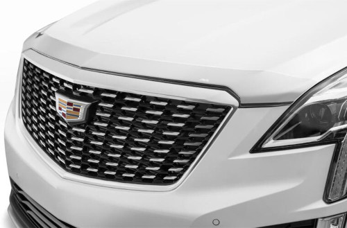 AVS Aeroskin Low Profile Hood Protector- Chrome for 2019 Cadillac XT4
