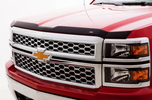 AVS Aeroskin Low Profile Hood Shield - Matte Black for 2019 Silverado 1500