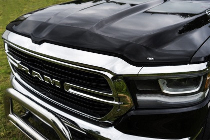 AVS Aeroskin Low Profile Acrylic Hood Shield - Smoke for 2019 Dodge RAM 1500
