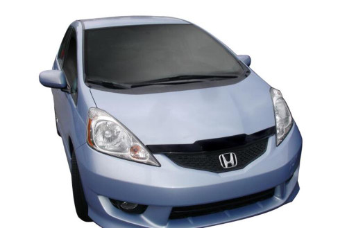 AVS Aeroskin Low Profile Acrylic Hood Shield - Smoke for 09-10 Honda Fit