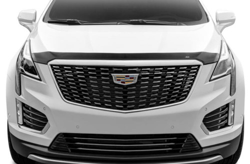 AVS Aeroskin Low Profile Acrylic Hood Shield - Smoke for 17-18 Cadillac XT5