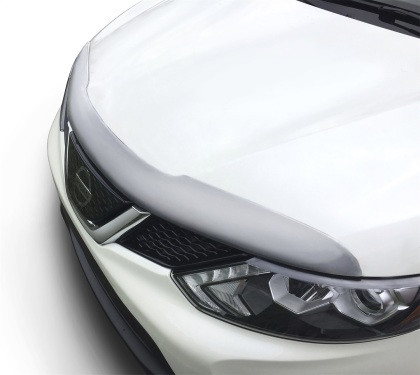AVS Aeroskin Low Profile Hood Shield - Chrome for 14-18 Nissan Rogue