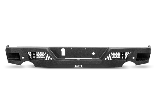 Body Armor 4x4 Eco Series Rear Bumper for 09-17 Dodge Ram 1500 w/ Dual Exhaust