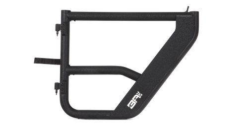 Body Armor 4x4 Tube Doors Rear Pair for 2018+ Jeep Wrangler JL Gladiator JT