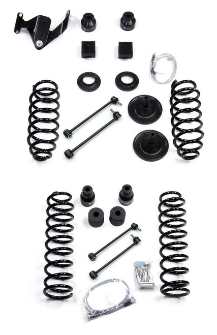 Teraflex 4" Coil Spring Base Lift Kit – No Shocks for JK Wrangler 2dr