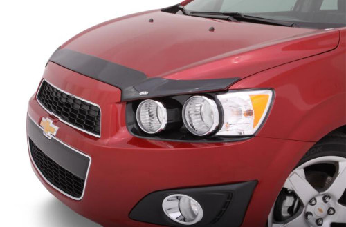 AVS Aeroskin Low Profile Acrylic Hood Shield - Smoke for 12-16 Chevy Sonic