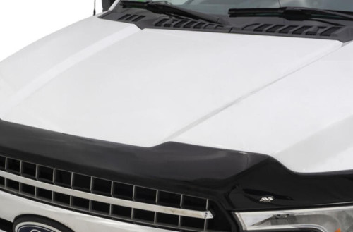 AVS Aeroskin Low Profile Acrylic Hood Shield - Smoke for 10-14 F-150 SVT Raptor