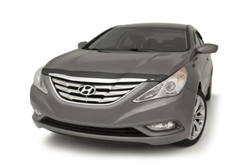 AVS Aeroskin Low Profile Acrylic Hood Shield - Smoke for 11-14 Hyundai Sonata