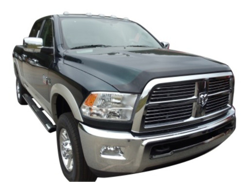 AVS Aeroskin Low Profile Acrylic Hood Shield - Smoke for 10-18 Dodge RAM 2500