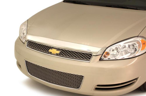 AVS Aeroskin Low Profile Hood Shield - Chrome for 06-13 Chevy Impala