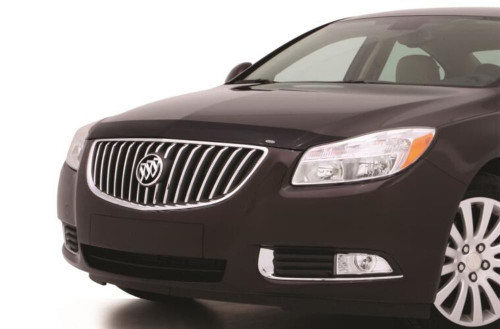 AVS Aeroskin Low Profile Acrylic Hood Shield - Smoke for 11-13 Buick Regal