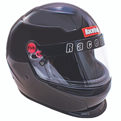 Racequip PRO20 SA2020 Gloss Black Helmet - XL