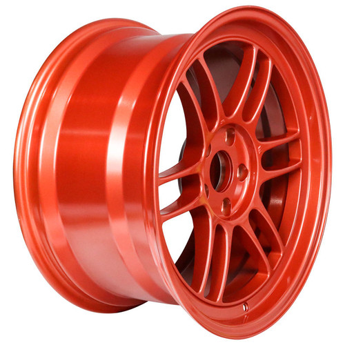 Enkei RPF1 18x9.5 5x114.3 38mm Orange Wheel