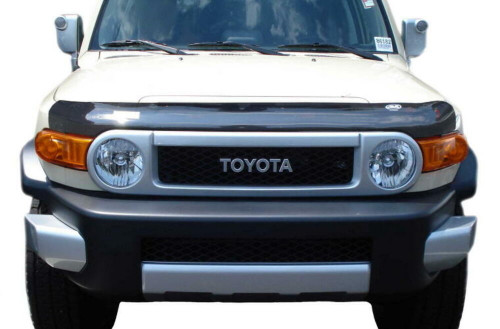 AVS High Profile Bugflector II Hood Shield - Smoke for 07-14 Toyota FJ Cruiser