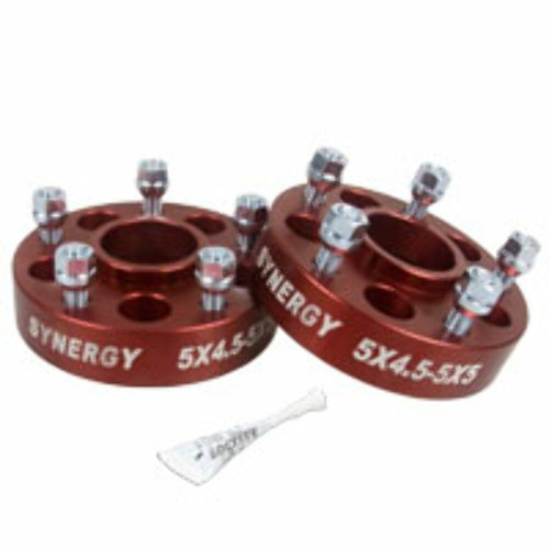 Synergy Hub Centric Wheel Adapters 5x4.5 to 5x5 1.5" Width for Jeep