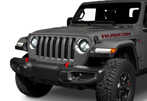 Oracle 7" High Powered LED Headlights (Pair) - White for Wrangler JL/JT