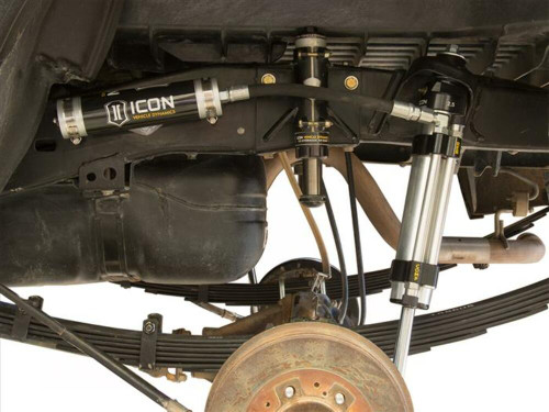 ICON RXT Rear 2.5 Omega Series Shocks RR - Pair for 2005+ Toyota Tacoma