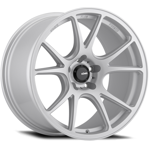 Konig Freeform 15x8 4x100 ET25 Matte Silver Wheel