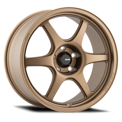 Konig Hexaform 15x8 4x100 ET25 Matte Bronze Wheel