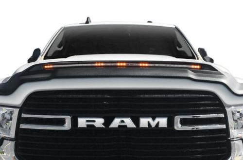 AVS Aeroskin Low Profile Light Shield - Black for 2021 RAM 2500
