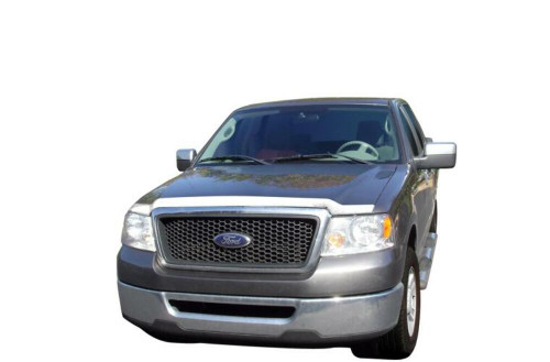 AVS Aeroskin Low Profile Hood Shield - Chrome for 04-08 Ford F-150