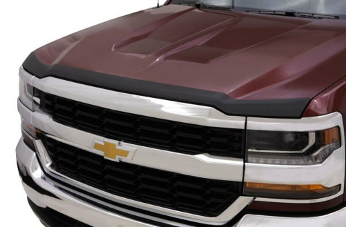 AVS Aeroskin Low Profile Hood Shield - Matte Black for 16-18 Silverado 1500