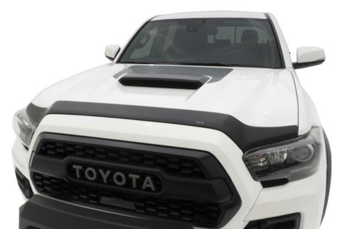 AVS Aeroskin Low Profile Hood Shield - Matte Black for 16-18 Toyota Tacoma