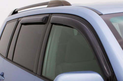 AVS Ventvisor Window Deflectors 4pc - Smoke for 17-22 Nissan Kicks