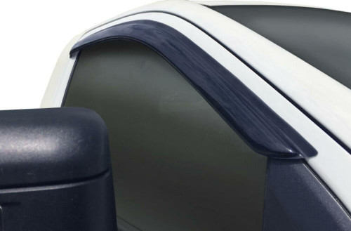 AVS Ventvisor Window Deflectors 2pc - Smoke for 20-21 Silverado 2500 Std Cab