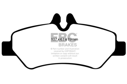 EBC  Greenstuff Rear Brake Pads for 07+ Dodge Sprinter 2500