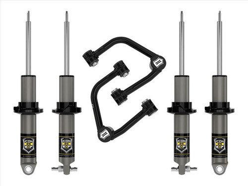 ICON Stage 2 Lift Kit 1.5-3" w/ Tubular UCA for 2021+ Ford Bronco Hoss 1.0 Pkg