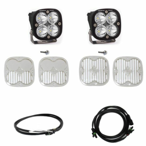 Baja Designs A Pillar Light Kit Squadron Sport Spot w/Upfitter for 2021+ Bronco