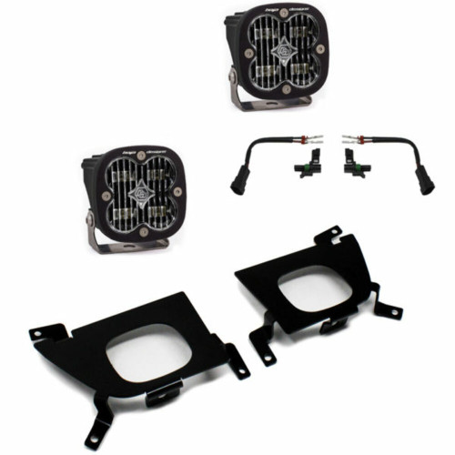 Baja Designs SAE Fog Pocket Clear Light Kit for 2019+ Silverado 1500