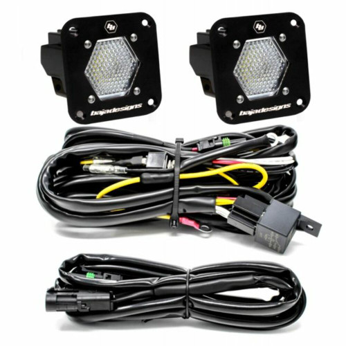 Baja Designs S1 Work/Scene LED Light Backup Kit w/ Mounting Bracket