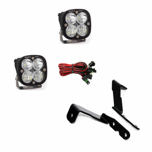 Baja Designs Squadron Sport Lights A-Pillar Kit for 07-13 Silverado/Sierra