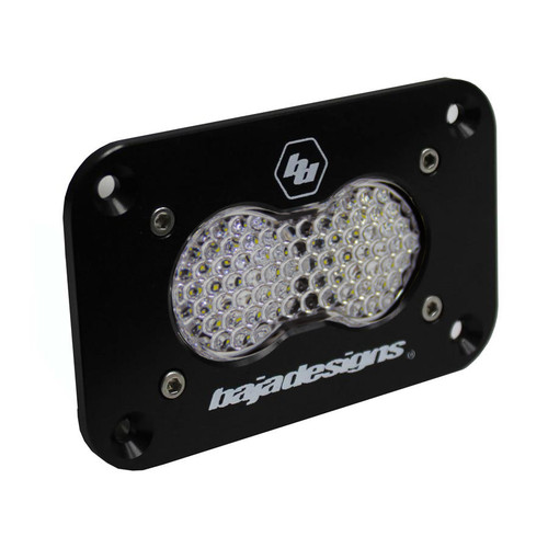 Baja Designs S2 Sport Flush Mount Work/Scene Pattern LED Work Light - Clear